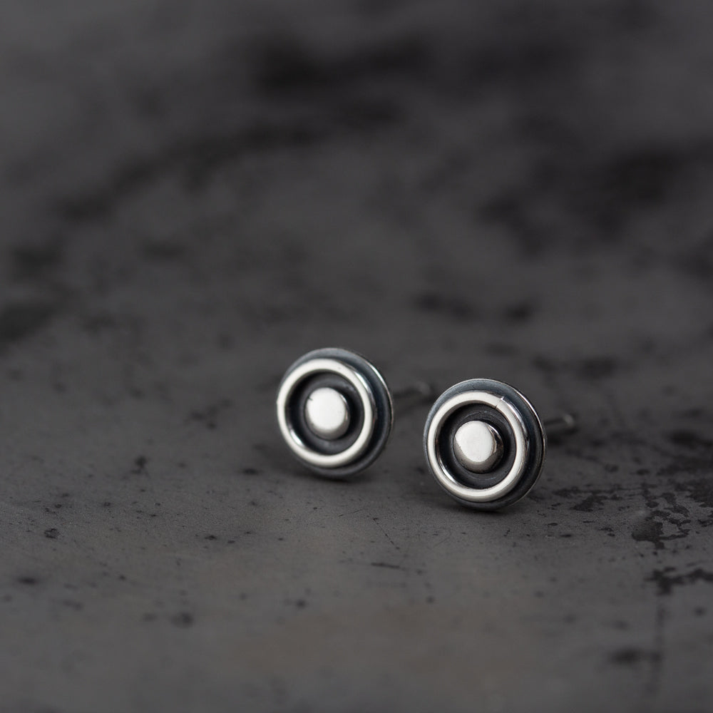 6mm Target Bullseye Studs - CookOnStrike