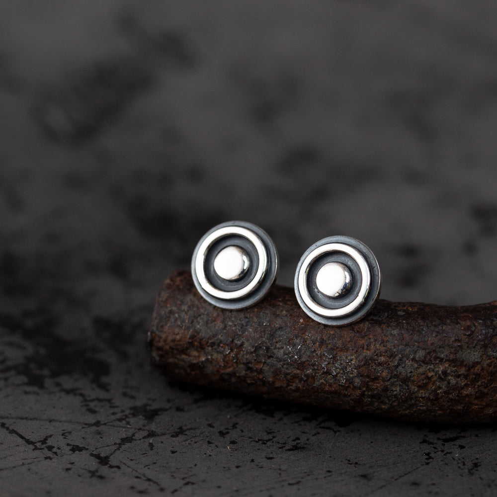 6mm Target Bullseye Studs - CookOnStrike