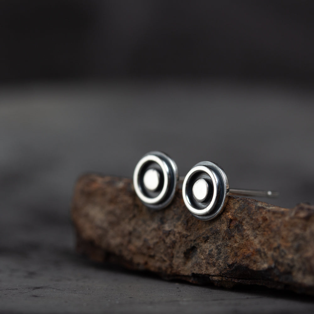 6mm Target Bullseye Studs - CookOnStrike