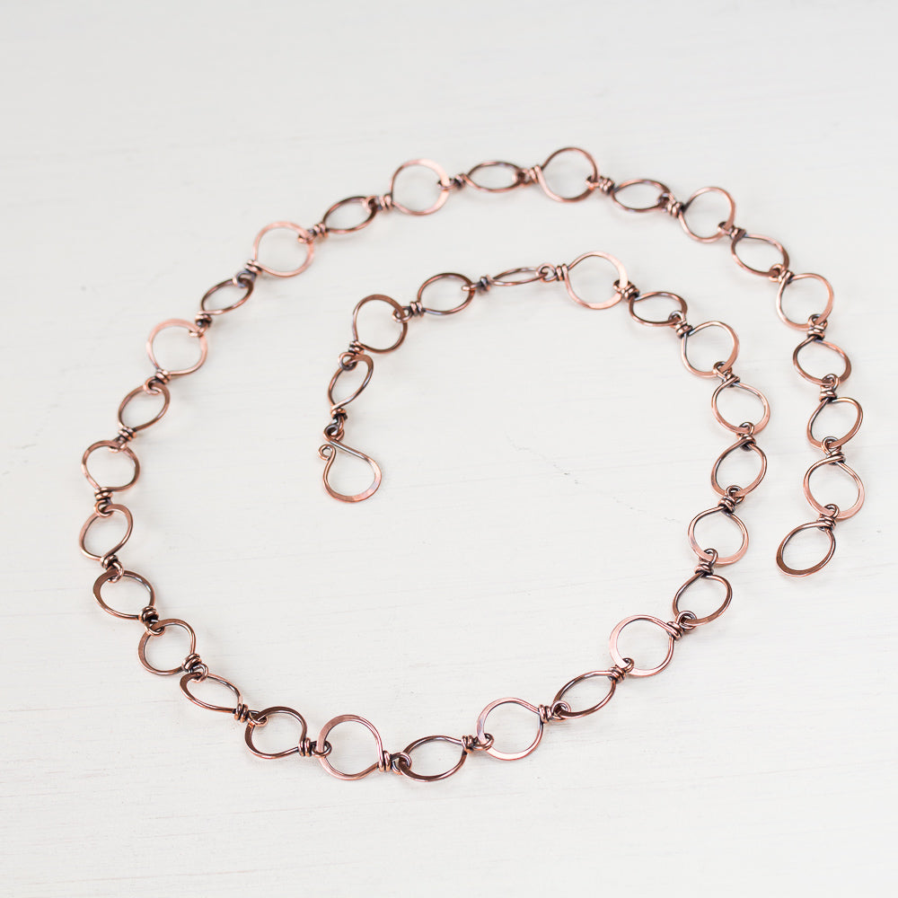 Small Link Copper Chain