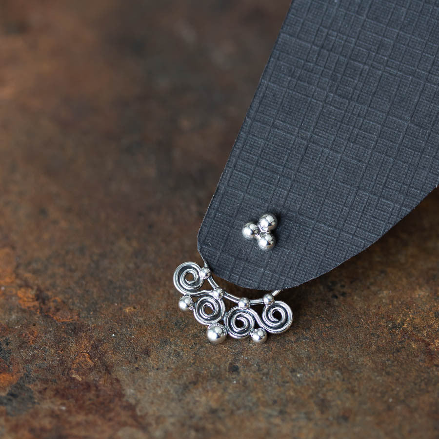 Sterling silver earring jackets online