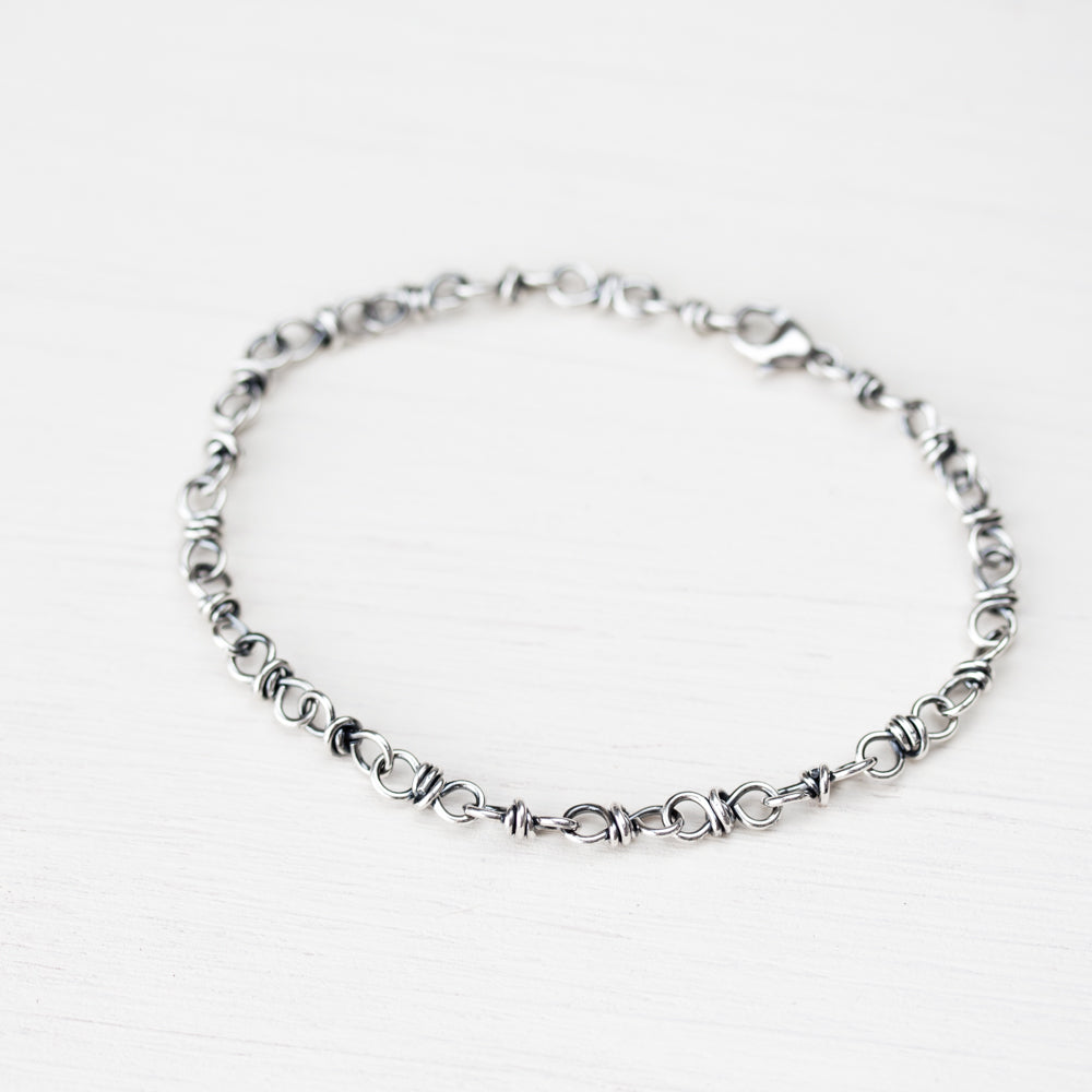 Bigger Link Chain Bracelet for Man or Woman, Sterling Silver - jewelry by CookOnStrike