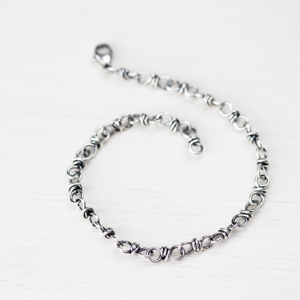 Bigger Link Chain Bracelet for Man or Woman, Sterling Silver - jewelry by CookOnStrike