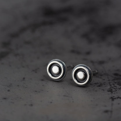 6mm Target Bullseye Studs - CookOnStrike