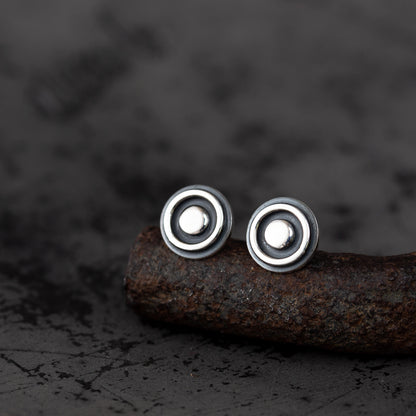 6mm Target Bullseye Studs - CookOnStrike