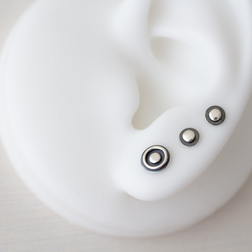 6mm Target Bullseye Studs - CookOnStrike