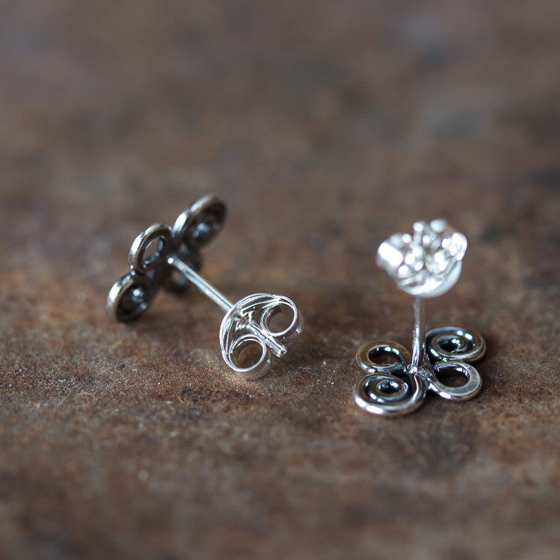 Small Celtic Stud Earrings - jewelry by CookOnStrike