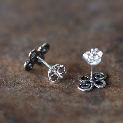 Small Celtic Stud Earrings - jewelry by CookOnStrike