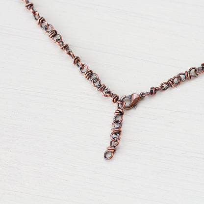 Handcrafted Copper Necklace - Bigger Link Chain - jewelry by CookOnStrike