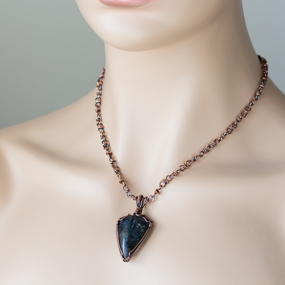 Handcrafted Copper Necklace - Bigger Link Chain - jewelry by CookOnStrike