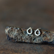 Load image into Gallery viewer, Petite Droplet Stud Earrings - jewelry by CookOnStrike