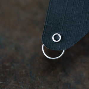 Minimalist Silver Circle Ear Jackets - jewelry by CookOnStrike