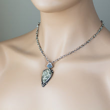 Load image into Gallery viewer, Bigger link wire wrapped chain for pendant, sterling silver - jewelry by CookOnStrike