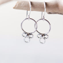 Load image into Gallery viewer, Dainty Silver Earrings, simple minimal everyday jewelry - jewelry by CookOnStrike