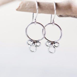 Dainty Silver Earrings, simple minimal everyday jewelry - jewelry by CookOnStrike