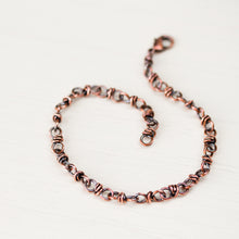 Load image into Gallery viewer, Bigger Link Copper Chain Bracelet for Man or Woman - jewelry by CookOnStrike