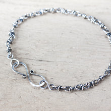 Load image into Gallery viewer, Minimalist Sterling Silver Chain Bracelet, Sterling Silver - jewelry by CookOnStrike